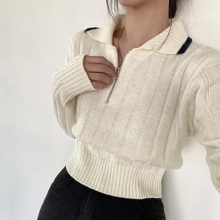 zip pullover top