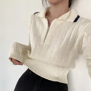 zip pullover top