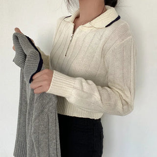 zip pullover top