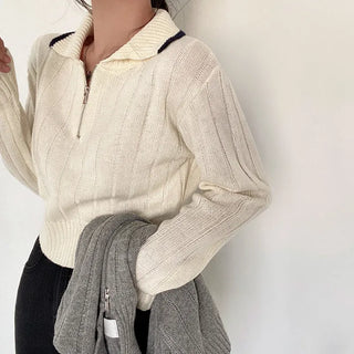 zip pullover top