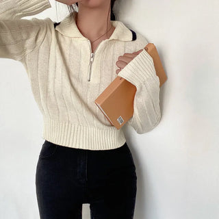 zip pullover top