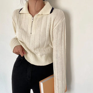 zip pullover top