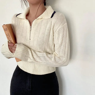 zip pullover top