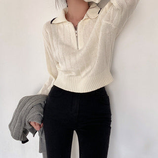 zip pullover top
