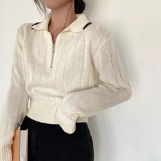 zip pullover top