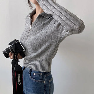 zip pullover top