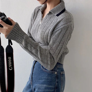 zip pullover top