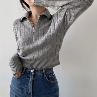 zip pullover top