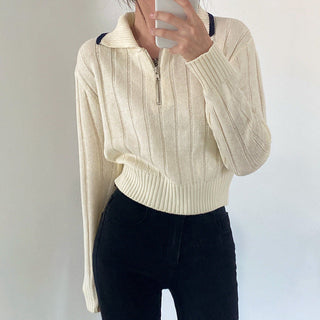 zip pullover top