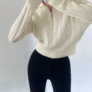 zip pullover top