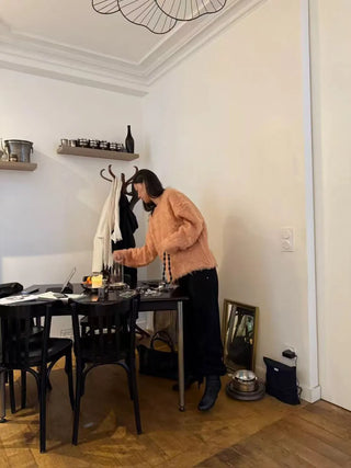 pullover brushed sweater