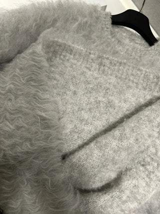 pullover brushed sweater