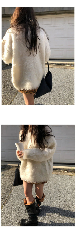 pullover brushed sweater