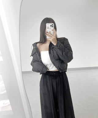 diamond quilted jacket