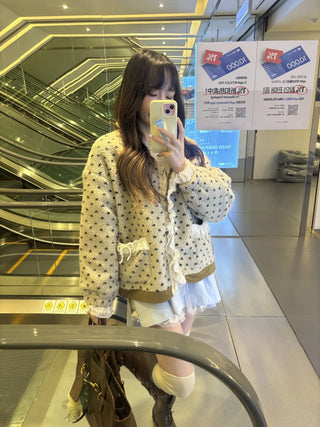 floral cotton coat