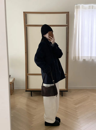 wool warm jacket