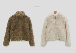 fur cotton coat