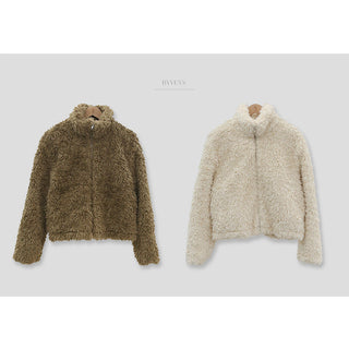 fur cotton coat