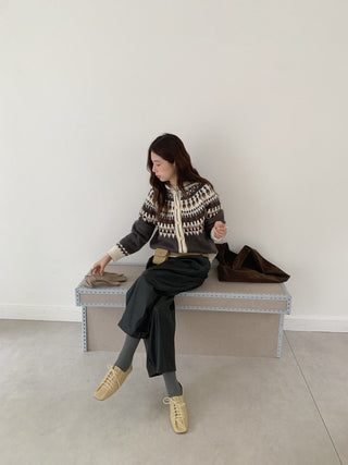 fairisland hood cardigan