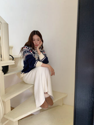 fairisland hood cardigan