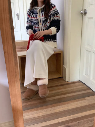 fairisland hood cardigan