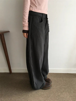 letter casual pants