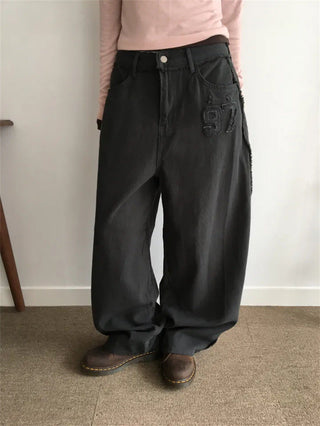 letter casual pants
