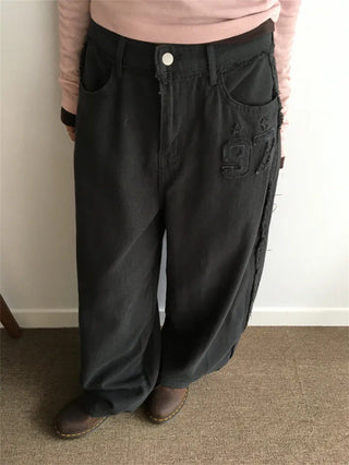 letter casual pants