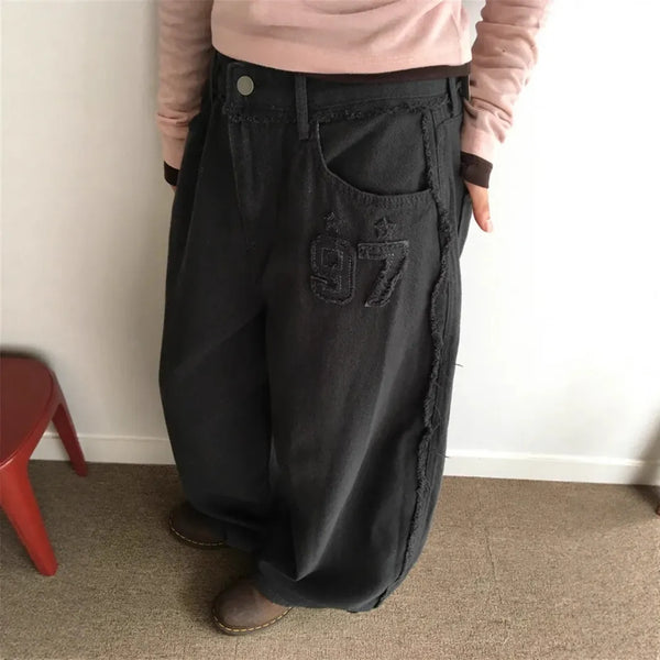 letter casual pants