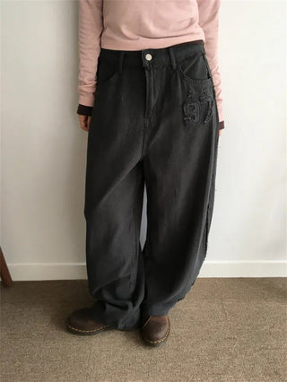 letter casual pants
