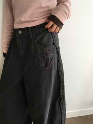 letter casual pants
