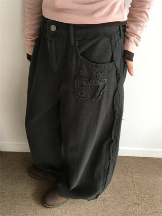 letter casual pants