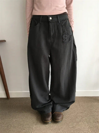 letter casual pants