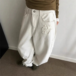 letter casual pants