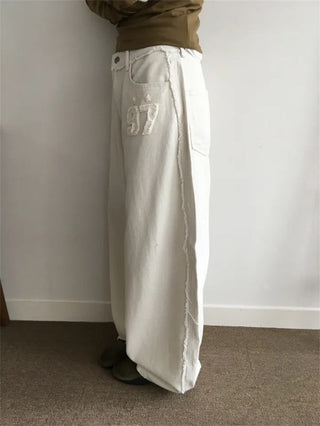letter casual pants