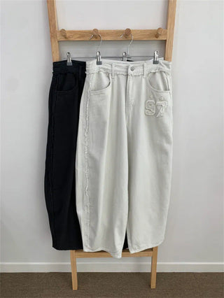 letter casual pants