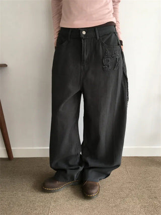 letter casual pants