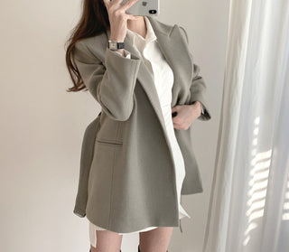 Woolen suit jacket