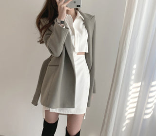 Woolen suit jacket