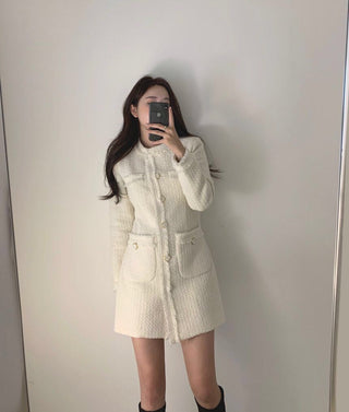 Elegant waist slimming dress