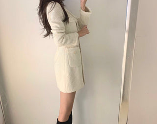 Elegant waist slimming dress