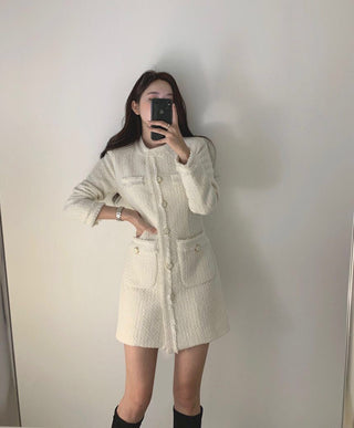 Elegant waist slimming dress