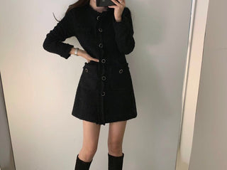 Elegant waist slimming dress