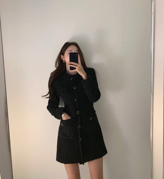 Elegant waist slimming dress