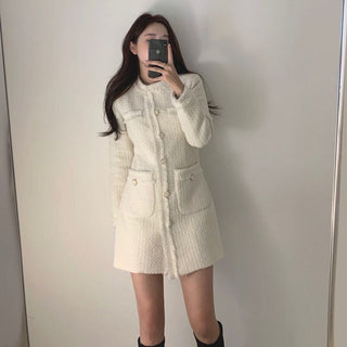 Elegant waist slimming dress