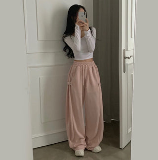 oversize sweat pants