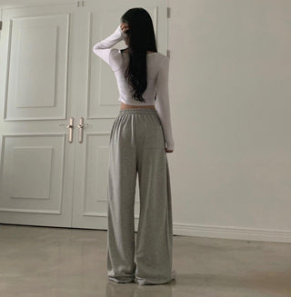 oversize sweat pants