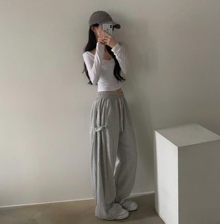 oversize sweat pants