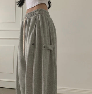 oversize sweat pants