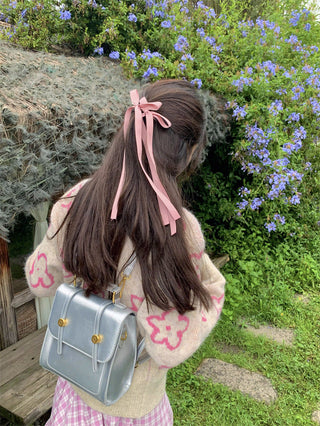 Contrast Color Knitted Sweater